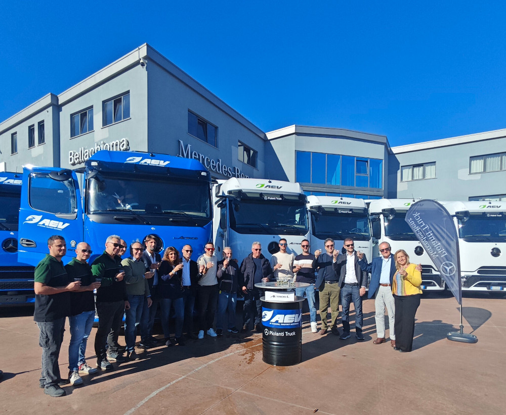 A.E.V. guida la rivoluzione green: in flotta i nuovi Mercedes-Benz eActros 600
