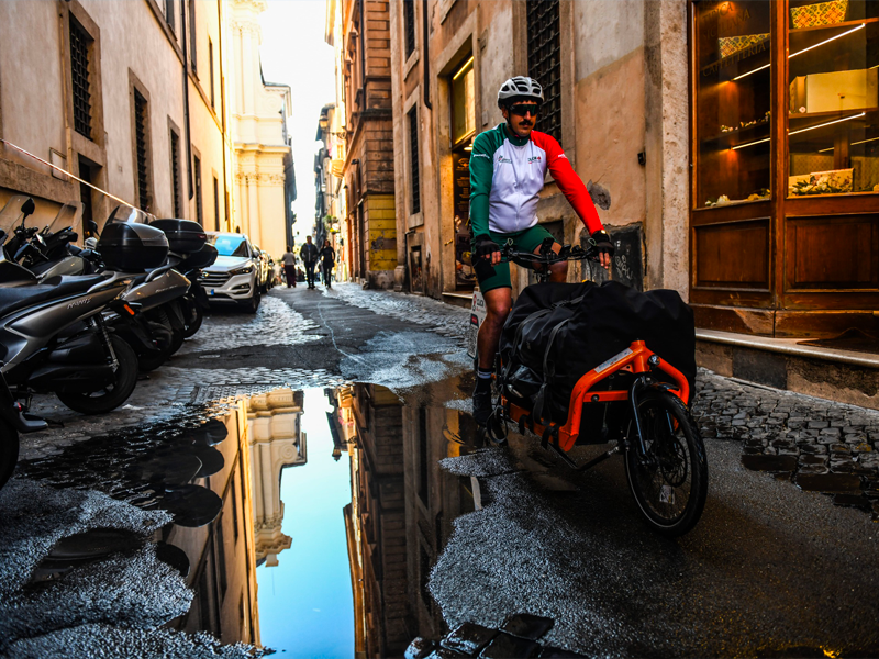 A Roma la logistica è più leggera con le nuove cargo bike
