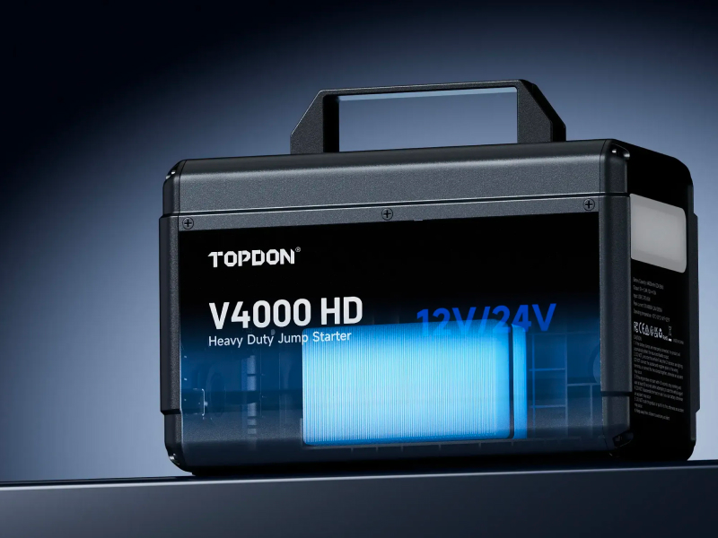 TOPDON V4000 HD: l'avviatore universale che rivoluziona il soccorso stradale