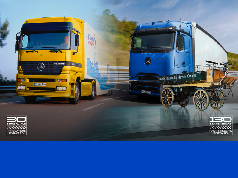 Daimler Truck Italia al Transpotec 2026: 130 anni di storia e il futuro elettrico dell’eActros 600